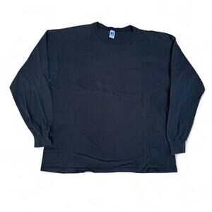 Vintage VTG 90’s Black Russell Athletic Longsleeve Shirt